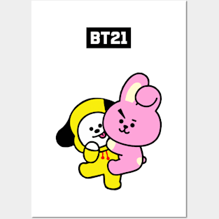 bt21 bts exclusive design 77 Posters and Art